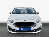Gebraucht Ford S-MAX Titanium 150 PS (110 kW) 2022 Weiß Van / Kleinbus