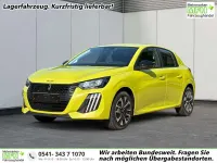 Neu Peugeot 208 Style 101 PS (74 kW) 2026 Gelb Kleinwagen