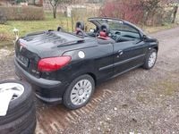 Gebraucht Peugeot 206 CC Platinum 136 PS (100 kW) 2001 Schwarz Cabrio
