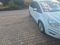 Gebraucht Ford S-MAX Titanium 140 PS (102 kW) 2013 Weiß Van / Kleinbus