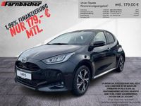 Gebraucht Toyota Yaris Hybrid Team 116 PS (85 kW) 2025 Black mica / ink Limousine
