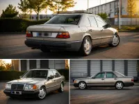 Gebraucht Mercedes 230 132 PS (97 kW) 1988 Gold Limousine