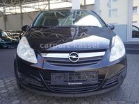 Gebraucht Opel Corsa Edition 80 PS (58 kW) 2008 Schwarz Kleinwagen