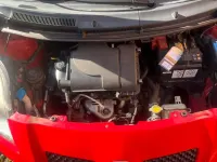 Gebraucht Toyota Yaris 69 PS (50 kW) 2008 Rot Kleinwagen