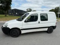 Gebraucht Peugeot Partner 75 PS (55 kW) 2009 Weiß Van / Kleinbus