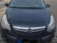 Gebraucht Opel Corsa Eco 70 PS (51 kW) 2011 Schwarz Kleinwagen