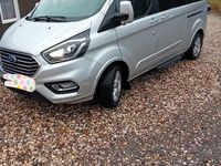 Gebraucht Ford Transit Custom Titanium 170 PS (125 kW) 2019 Silber Van / Kleinbus
