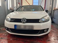 Gebraucht VW Golf VI Style 122 PS (89 kW) 2011 Weiß Kleinwagen