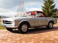 Gebraucht Mercedes 230 150 PS (110 kW) 1965 Silber Cabrio