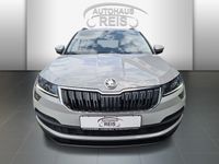 gebraucht Skoda Karoq Style 4x4 2.0 TDI Allrad AHK Navi Memory Sitze LED Scheinwerferreg. Sperrdiff.