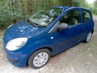 Gebraucht Renault Twingo Authentique 58 PS (42 kW) 2008 Blau Kleinwagen