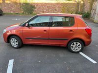 Gebraucht Skoda Fabia 60 PS (44 kW) 2010 Orange Kleinwagen