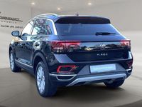 Gebraucht VW T-Roc Style 150 PS (110 kW) 2023 Schwarz (deep black perleffekt) SUV