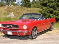 Gebraucht Ford V8 200 PS (147 kW) 1965 Rot Cabrio