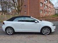 Gebraucht VW Golf Cabriolet Cup 122 PS (89 kW) 2014 Weiß Cabrio
