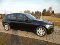 gebraucht BMW 116 i Schwarz NEUES Modell Klima 76 Tkm!!