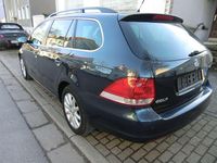 Gebraucht VW Golf V Comfortline 122 PS (89 kW) 2009 Bluegraphit perleffekt Kombi