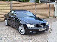 Gebraucht Mercedes CLK200 Avantgarde 184 PS (135 kW) 2007 Schwarz Cabrio