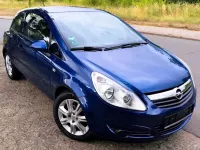 Gebraucht Opel Corsa 80 PS (58 kW) 2007 Blau Kleinwagen