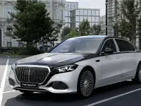 Neu Mercedes S680 Maybach 612 PS (450 kW) 2026 Weiß Limousine