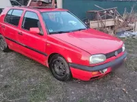 Używany VW Golf III 90 KM (66 kW) 1991 Czerwony Hatchback