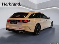 Gebraucht Mercedes E300 AMG 313 PS (230 kW) 2024 Unilack polarweiß Kombi
