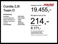 Gebraucht Toyota Corolla Team 184 PS (135 kW) 2020 Weiß Limousine