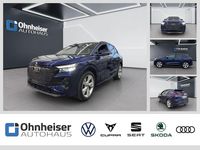 Gebraucht Audi Q4 e-tron S-Line 150 kW (204 PS) 2023 Navarrablau metallic SUV