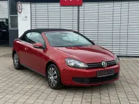 Gebraucht VW Golf Cabriolet 105 PS (77 kW) 2012 Rot Cabrio