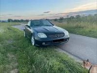 Gebraucht Mercedes SLK230 197 PS (144 kW) 2001 Schwarz Cabrio