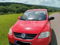 Gebraucht VW Fox 2009 Rot Kleinwagen
