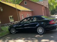 Gebraucht Mercedes CLK350 Avantgarde 272 PS (200 kW) 2006 Schwarz Cabrio