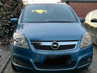Gebraucht Opel Zafira 120 PS (88 kW) 2008 Blau Van / Kleinbus