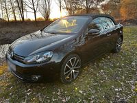 Gebraucht VW Golf Cabriolet LOUNGE 103 PS (75 kW) 2015 Schwarz Cabrio