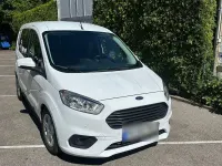 Gebraucht Ford Tourneo Courier 101 PS (74 kW) 2022 Weiß Van / Kleinbus