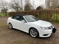 Gebraucht Saab 9-3 Cabriolet Aero 179 PS (131 kW) 2008 Weiß Cabrio