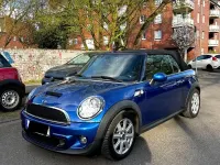 Gebraucht Mini Cooper SD Cabriolet 143 PS (105 kW) 2014 Blau Cabrio