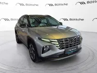 Gebraucht Hyundai Tucson Prime 136 PS (100 kW) 2023 Shimmering silver / dark knigh / met SUV
