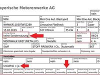 Gebraucht Mini ONE 102 PS (75 kW) 2019 Grau Kleinwagen