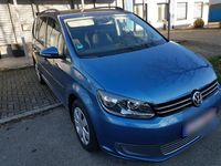 Gebraucht VW Touran 140 PS (102 kW) 2011 Blau Van / Kleinbus