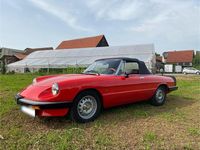 Gebraucht Alfa Romeo Spider 103 PS (75 kW) 1983 Rot Cabrio