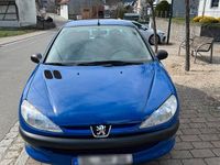 Gebraucht Peugeot 206 75 PS (55 kW) 2001 Blau Kleinwagen