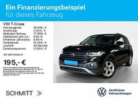 Gebraucht VW T-Cross Style 110 PS (80 kW) 2022 Schwarz SUV