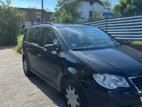 Gebraucht VW Touran 105 PS (77 kW) 2007 Schwarz Van / Kleinbus