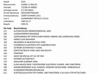 Second-hand Mercedes E320 220 CP (161 kW) 1995 Roșu Berlinǎ