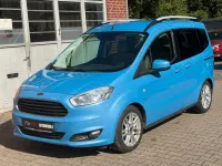Gebraucht Ford Tourneo Courier Titanium 76 PS (55 kW) 2015 Blau Van / Kleinbus
