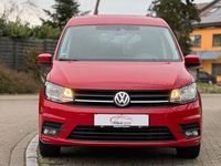 Gebraucht VW Caddy Trendline 125 PS (91 kW) 2016 Rot Van / Kleinbus