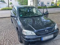 Gebraucht Opel Astra 75 PS (55 kW) 2000 Schwarz Coupé