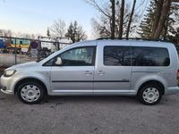 Gebraucht VW Caddy Maxi 102 PS (75 kW) 2011 Silber Van / Kleinbus