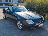 Gebraucht Mercedes SLK200 163 PS (119 kW) 2001 Schwarz Cabrio